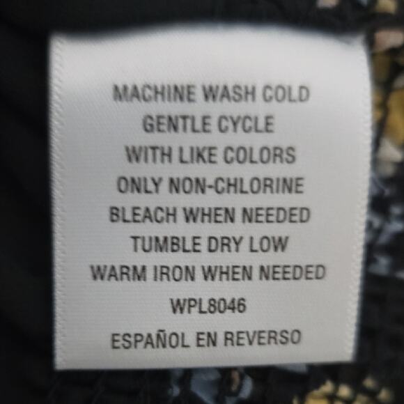 Charter Club‎ Floral Ruffle Hem Blouse – Size XXL - Picture 9 of 10